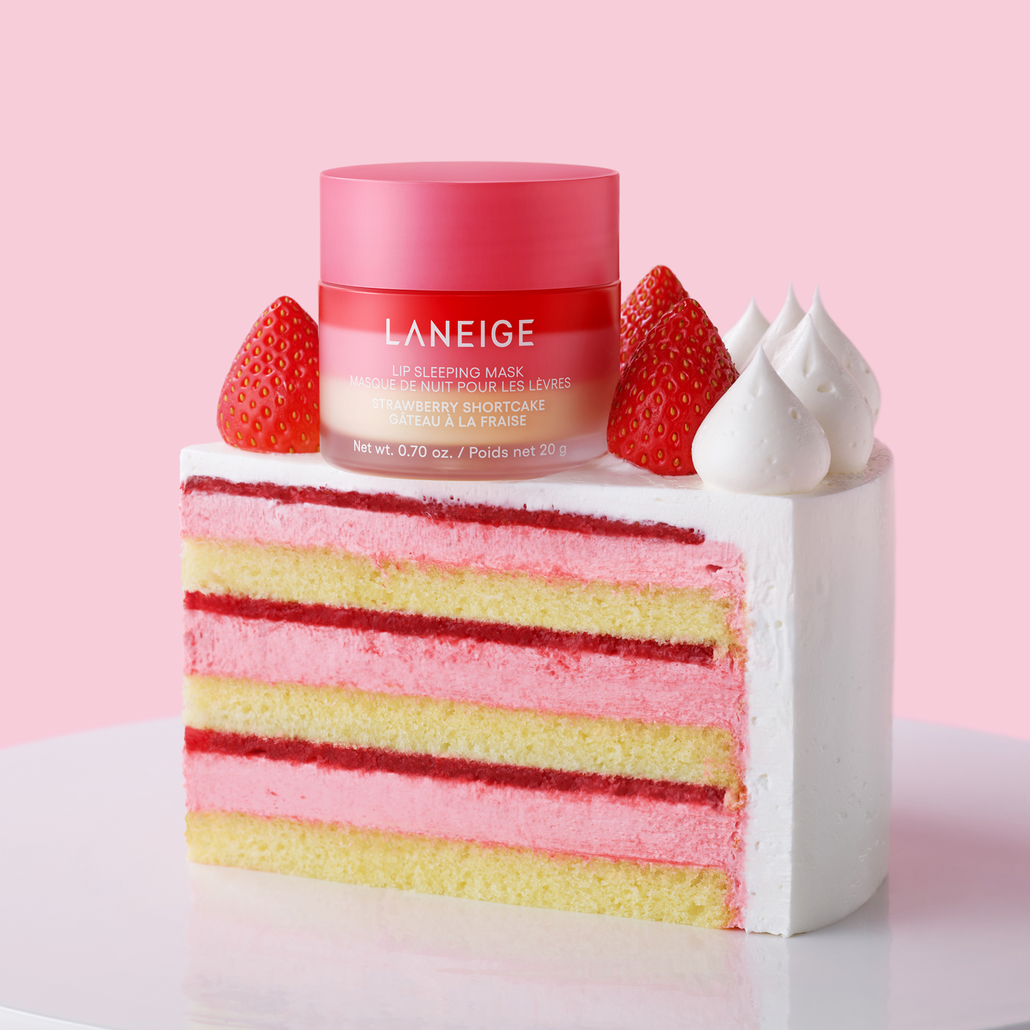 LIP SLEEPING MASK STRAWBERRY SHORTCAKE (MASCARILLA DE NOCHE PARA LABIOS)